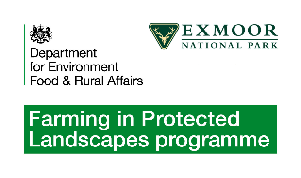 Exmoor and DEFRA logos