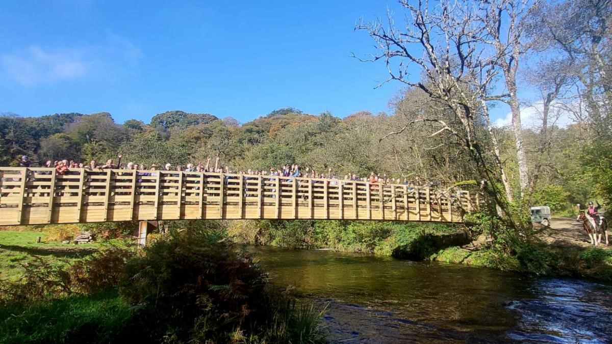 Great Bradley bridge opening