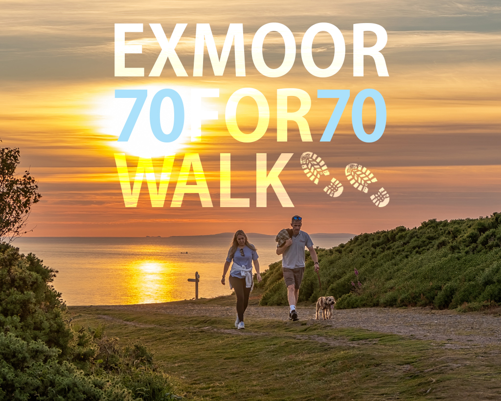 Exmoor 70 for 70 walk - image: Shaun Davey