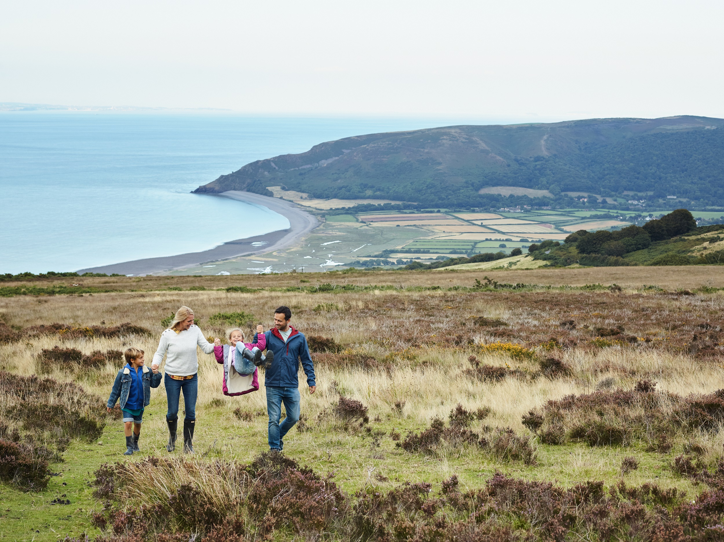 Family on Exmoor