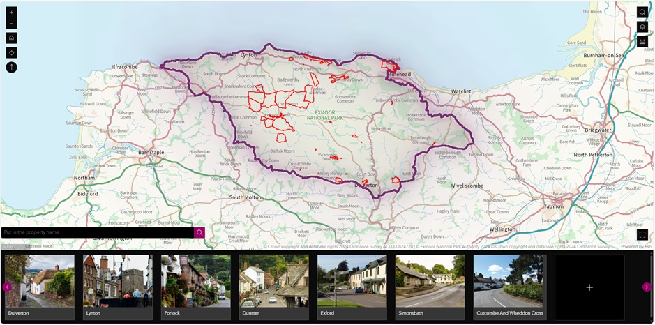 Exmoor National Park Landownership